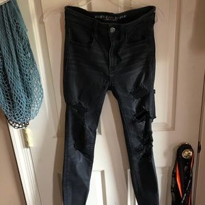 American Eagle Hi-Rise Jeggings SZ 2